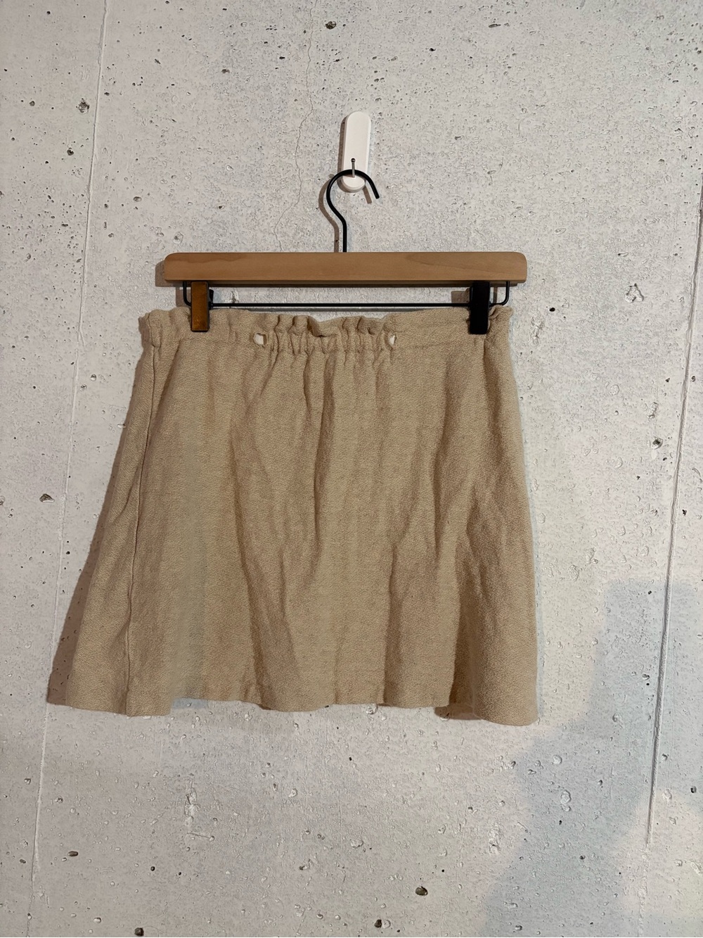 Liz & Co. Petite Linen Blend Mini Skirt | Size: Small Petite